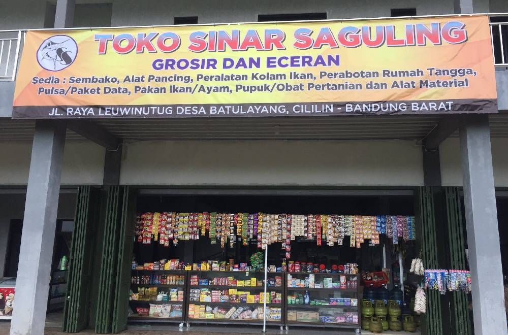 Cara Membuat Spanduk Toko Sembako