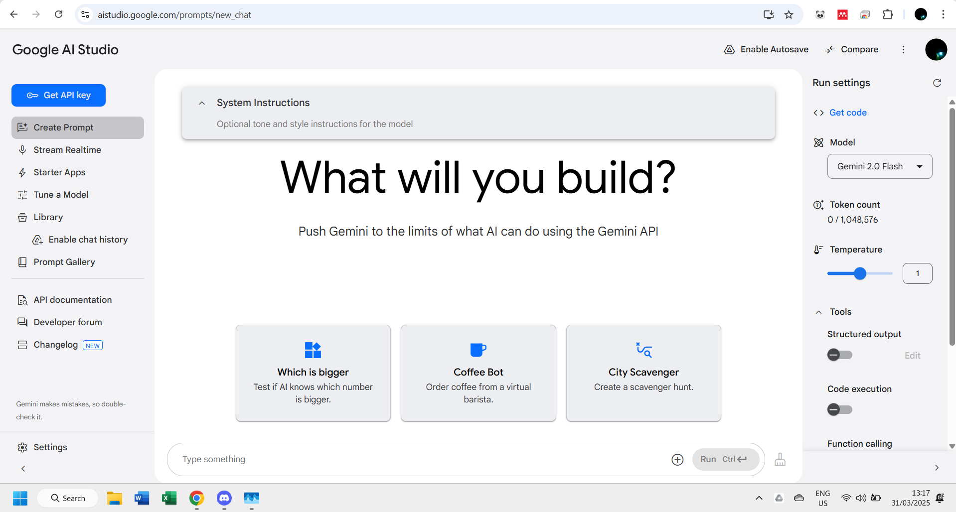 Google AI Studio